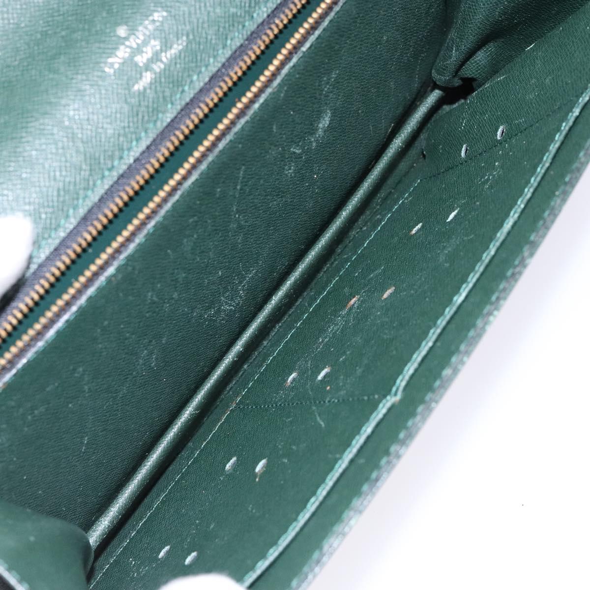 LOUIS VUITTON Taiga Pochette Kourad Clutch Bag Epicea M30194 LV Auth hk2896