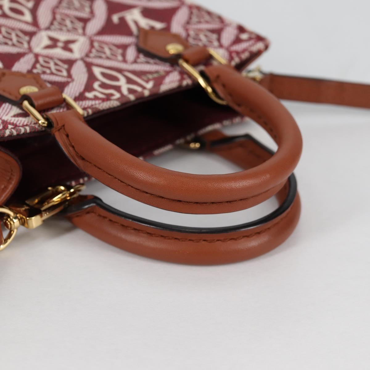 LOUIS VUITTON Monogram Jaguar Petit Sac Plat Bag 2way M69846 LV Auth hk2898M