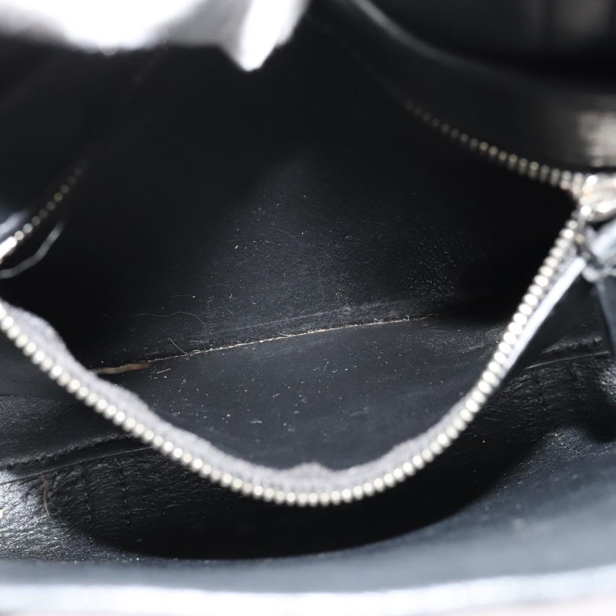 BALENCIAGA Everyday Tote XS Tote Bag Leather Silver Auth hk2944