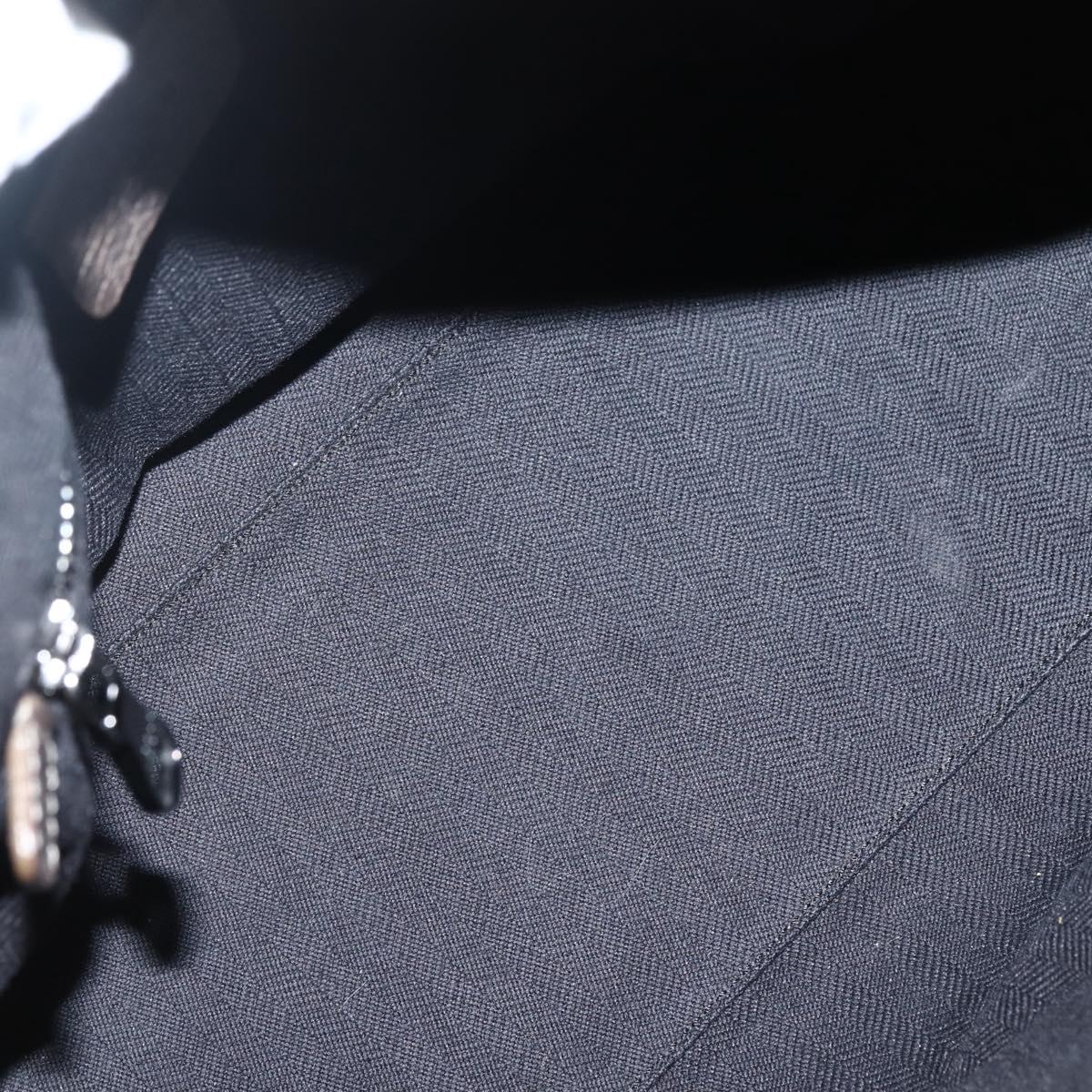 LOEWE Anagram Hand Bag Leather 2way Gold Auth hk2980