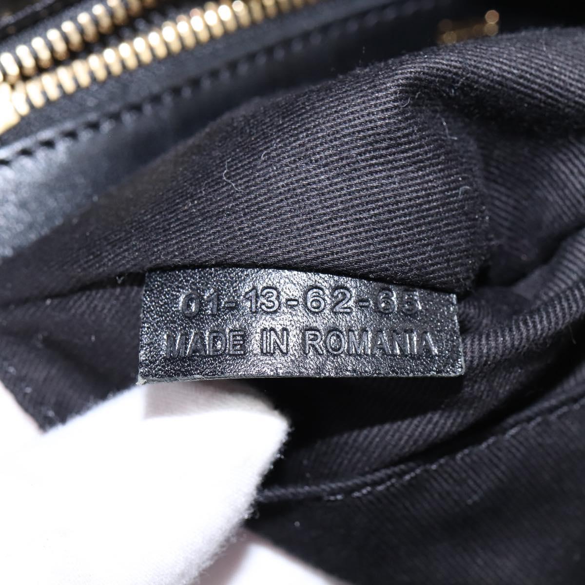 Chloe Alice Hand Bag Leather Purple Gold Auth hk3001