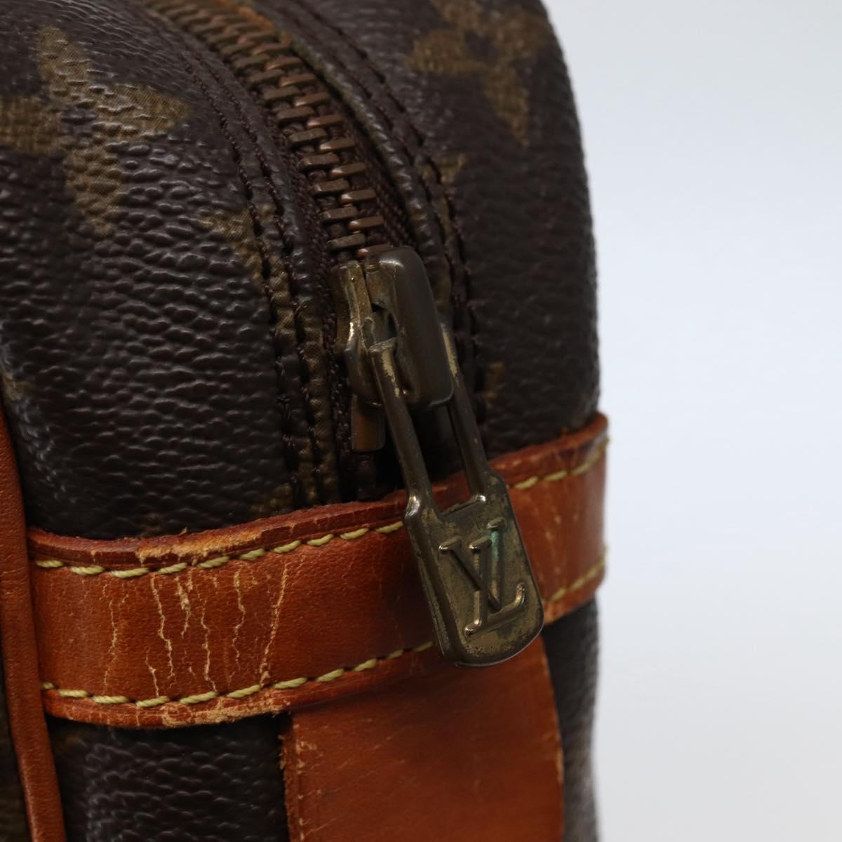 LOUIS VUITTON Monogram Compiegne 28 Clutch Bag M51845 LV Auth hk3024