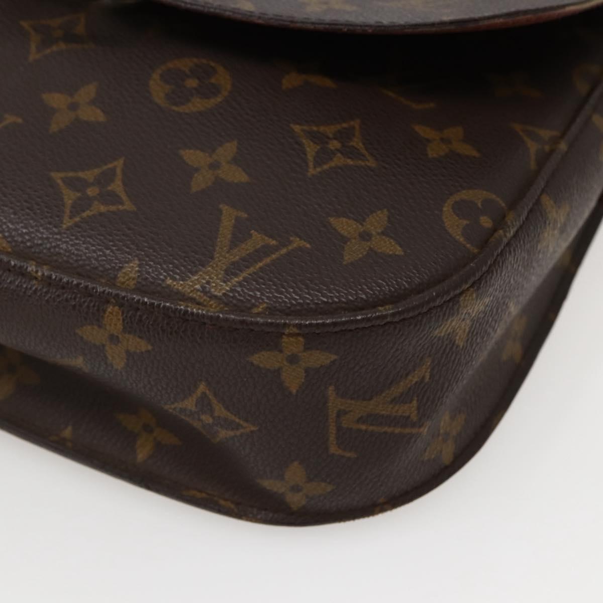 LOUIS VUITTON Monogram Saint Cloud GM Shoulder Bag M51242 LV Auth hk3026