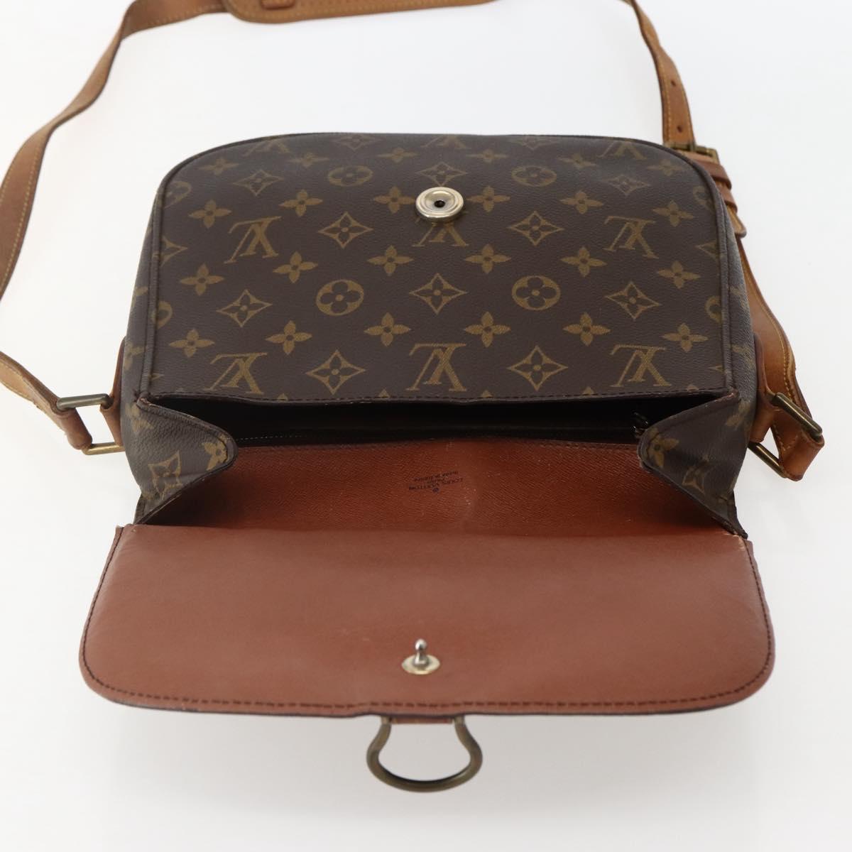 LOUIS VUITTON Monogram Saint Cloud GM Shoulder Bag M51242 LV Auth hk3026