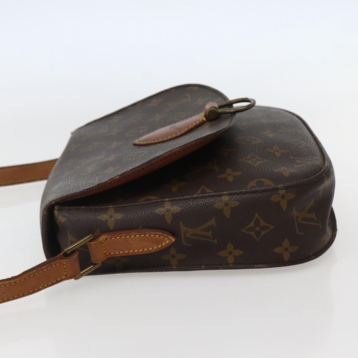 LOUIS VUITTON Monogram Saint Cloud GM Shoulder Bag M51242 LV Auth hk3026