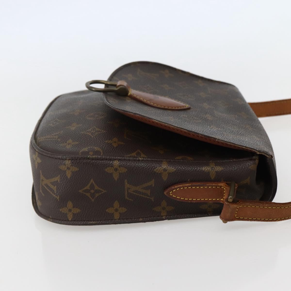 LOUIS VUITTON Monogram Saint Cloud GM Shoulder Bag M51242 LV Auth hk3026