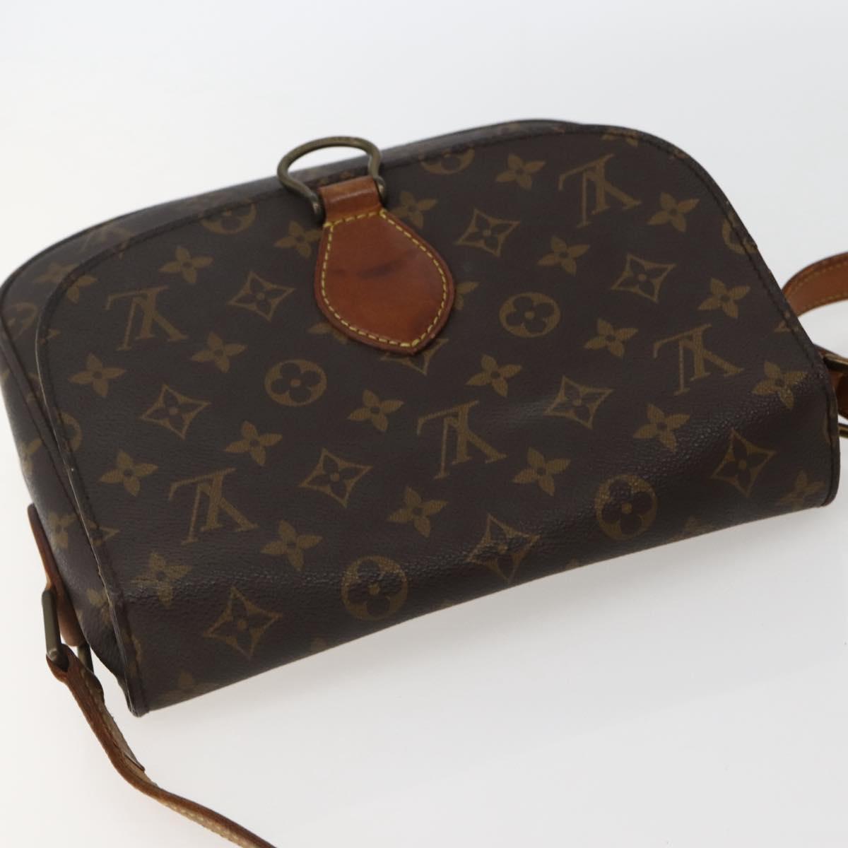 LOUIS VUITTON Monogram Saint Cloud GM Shoulder Bag M51242 LV Auth hk3026