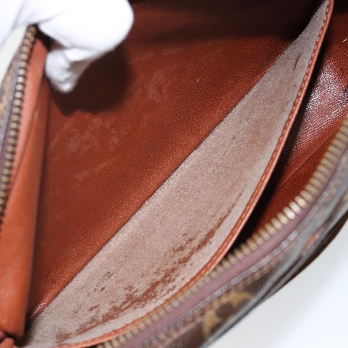 LOUIS VUITTON Monogram Compiegne 23 Clutch Bag M51847 LV Auth hk3029