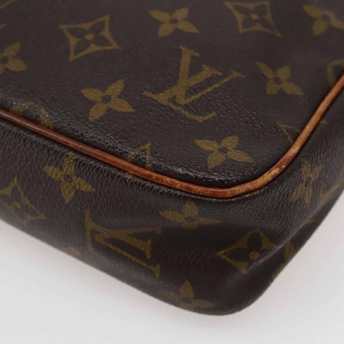 LOUIS VUITTON Monogram Compiegne 23 Clutch Bag M51847 LV Auth hk3030