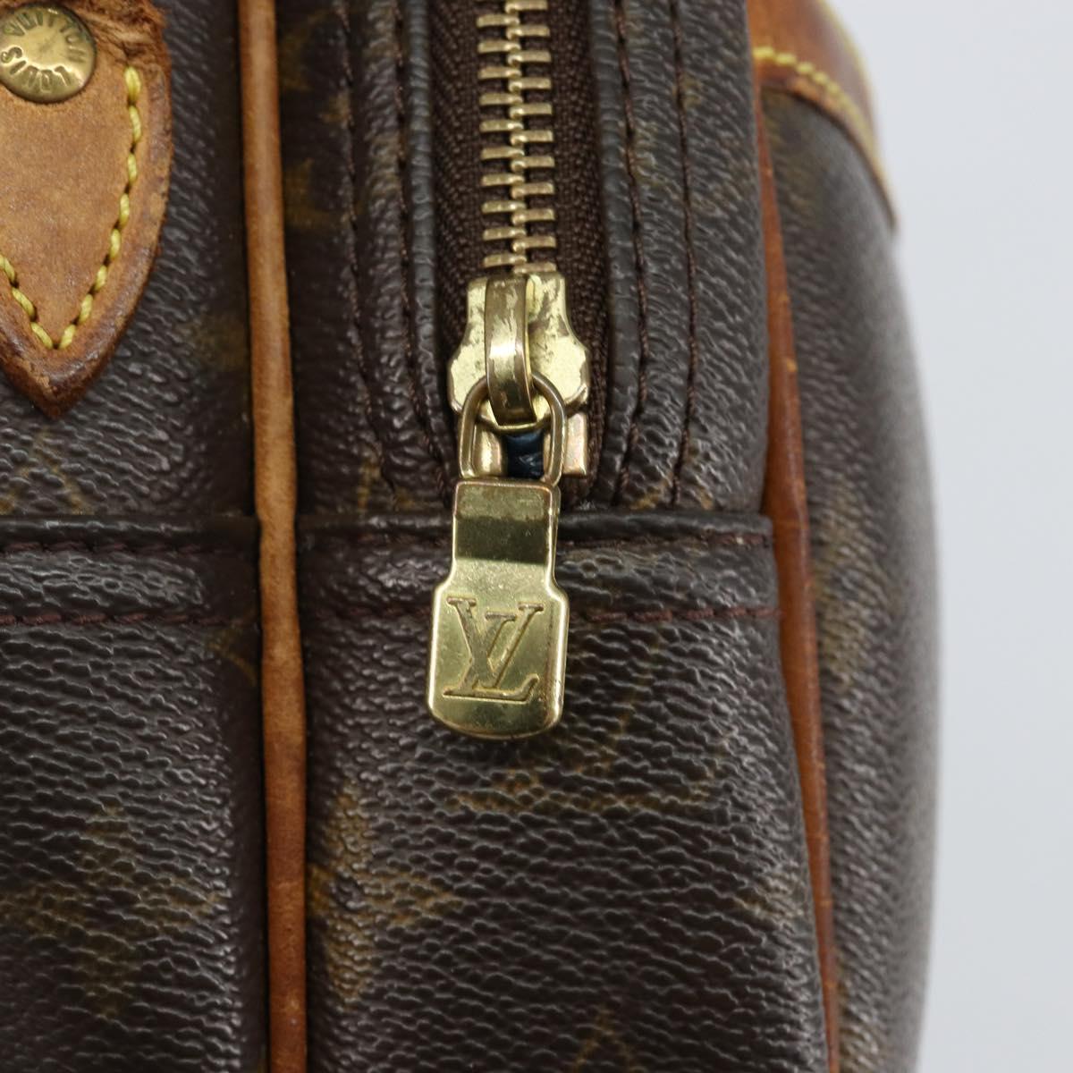 LOUIS VUITTON Monogram Reporter PM Shoulder Bag M45254 LV Auth hk3032