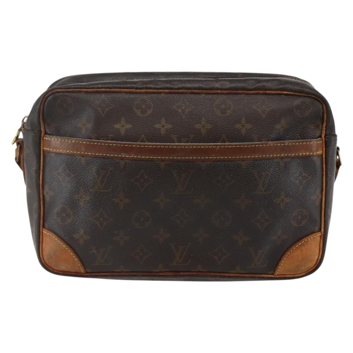 LOUIS VUITTON Monogram Trocadero 27 Shoulder Bag M51274 LV Auth hk3033