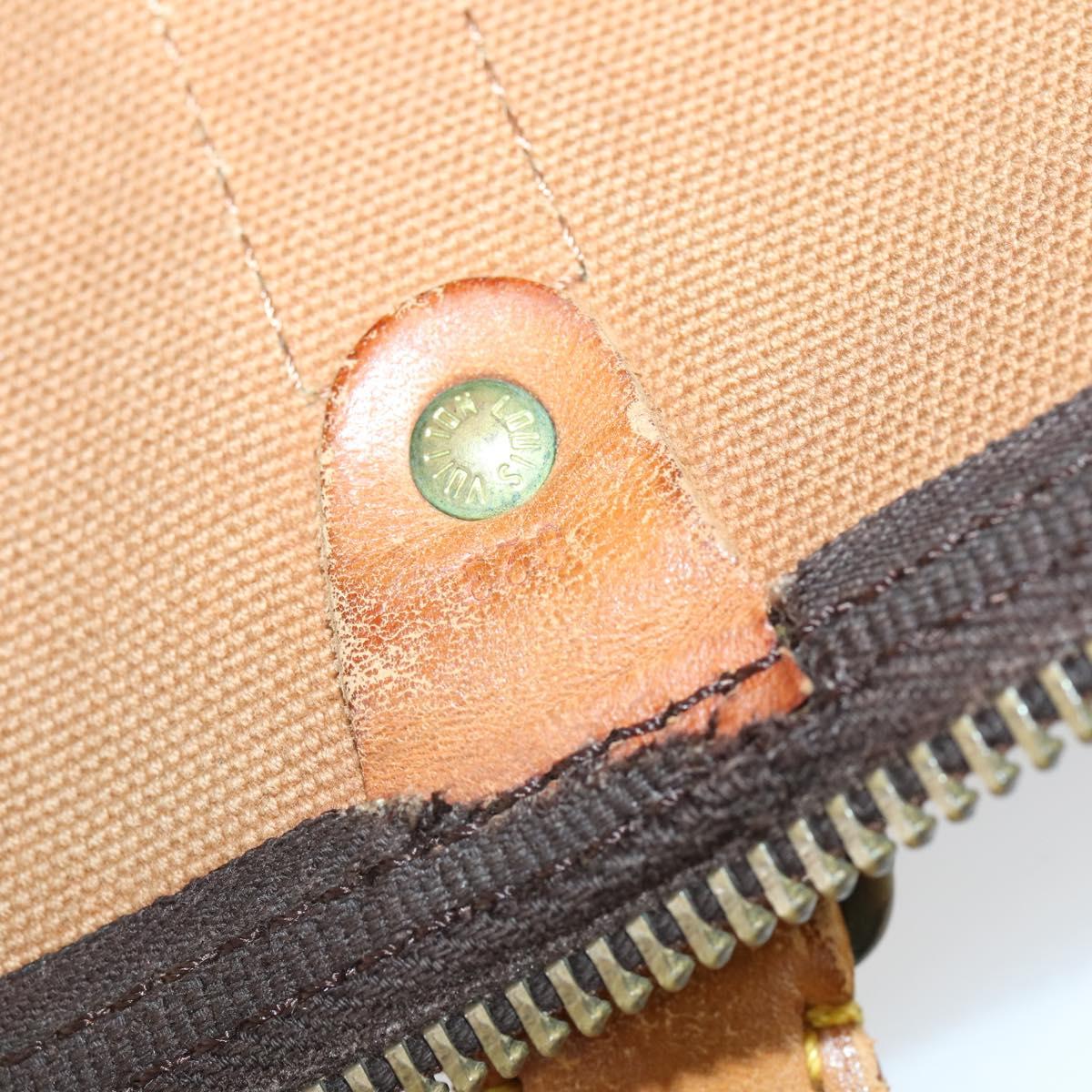 LOUIS VUITTON Monogram Keepall 60 Boston Bag Vintage M41422 LV Auth hk3034