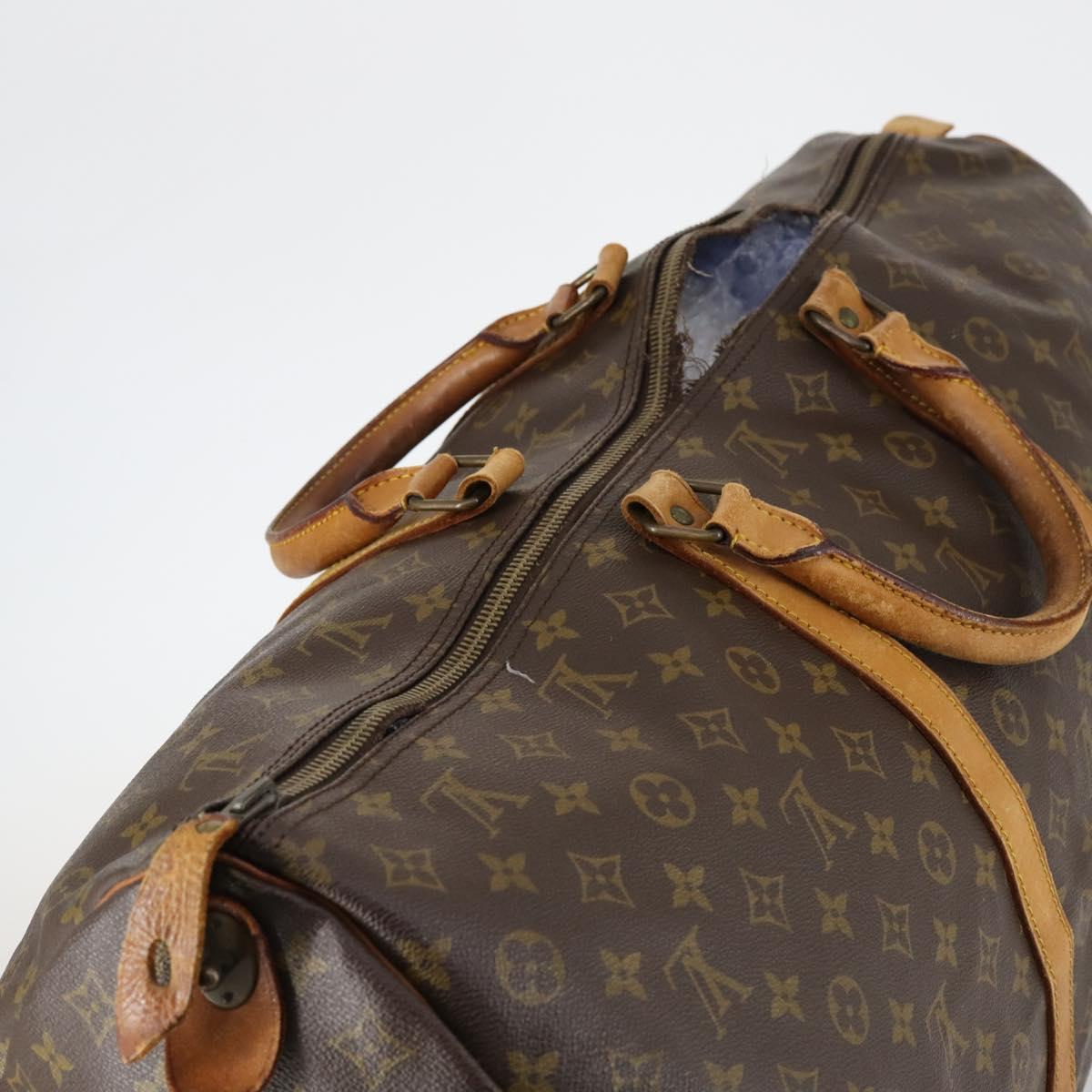 LOUIS VUITTON Monogram Keepall 60 Boston Bag Vintage M41422 LV Auth hk3034