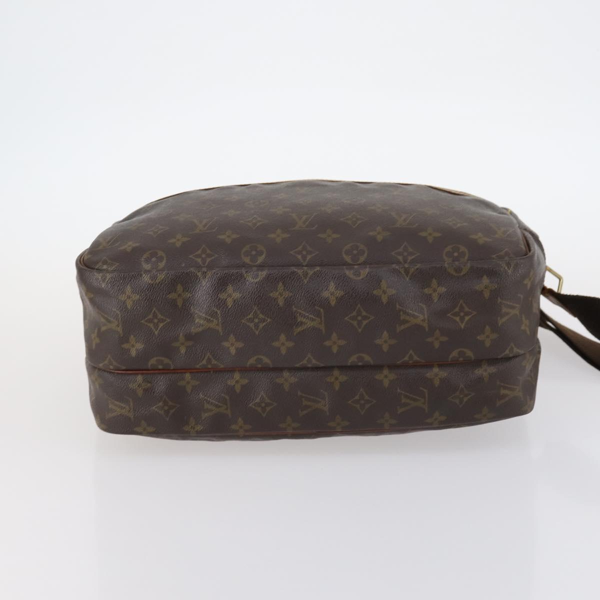 LOUIS VUITTON Monogram Reporter GM Shoulder Bag M45252 LV Auth hk3036