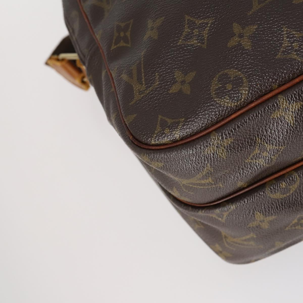 LOUIS VUITTON Monogram Reporter GM Shoulder Bag M45252 LV Auth hk3036