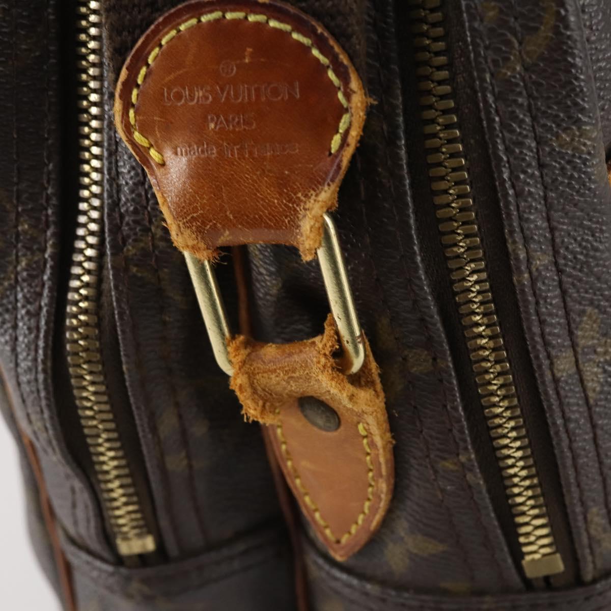 LOUIS VUITTON Monogram Reporter GM Shoulder Bag M45252 LV Auth hk3036