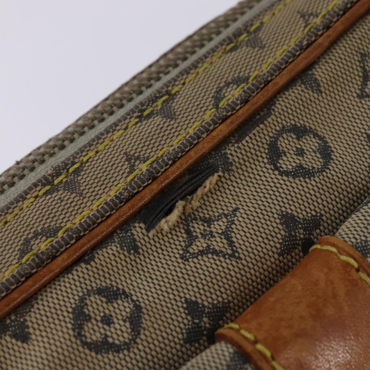 LOUIS VUITTON Monogram Mini Juliet MM Shoulder Bag Blue M92004 LV Auth hk3047