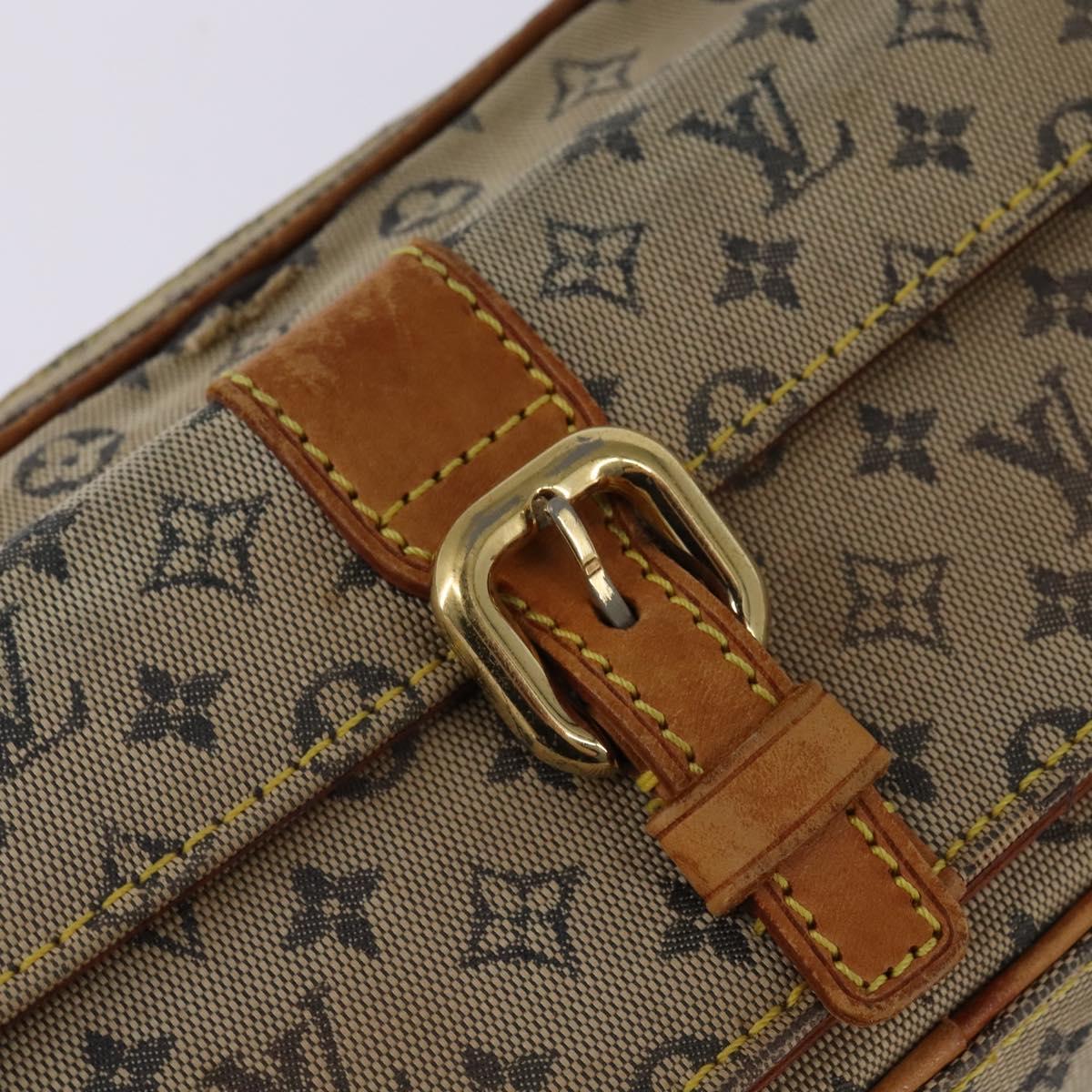 LOUIS VUITTON Monogram Mini Juliet MM Shoulder Bag Blue M92004 LV Auth hk3047