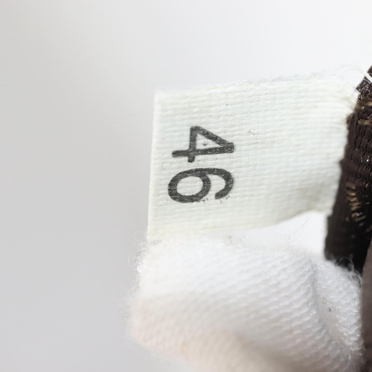 PRADA Backpack Nylon Khaki Silver Auth hk3056