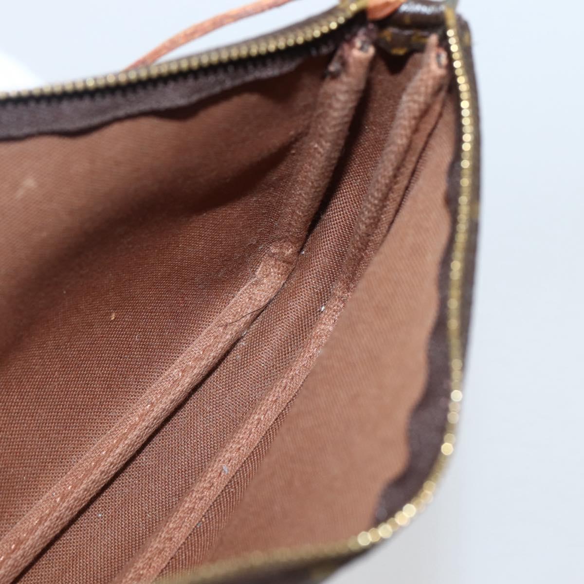 LOUIS VUITTON Monogram Pochette Accessoires Pouch M51980 LV Auth hk3070
