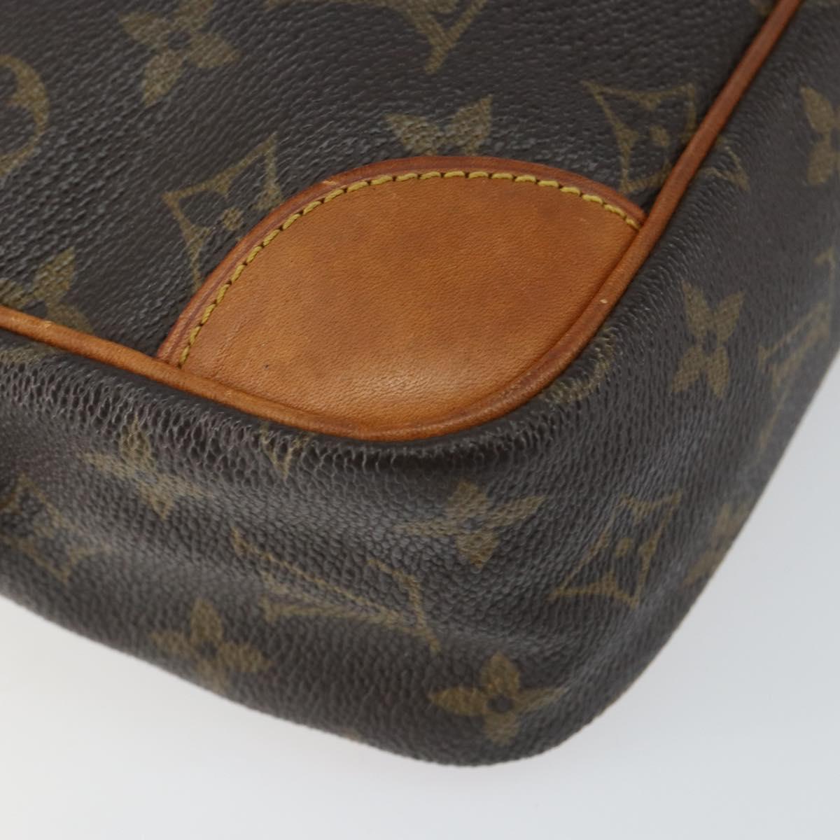 LOUIS VUITTON Monogram Compiegne 28 Clutch Bag M51845 LV Auth hk3130
