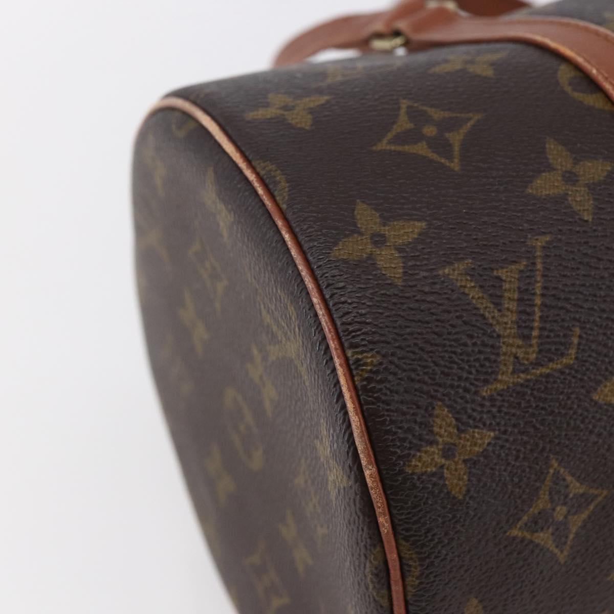 LOUIS VUITTON Monogram Papillon 30 Hand Bag M51385 LV Auth hk3132