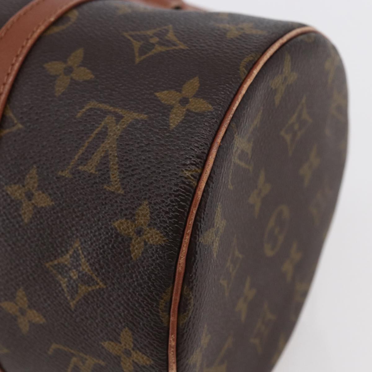 LOUIS VUITTON Monogram Papillon 30 Hand Bag M51385 LV Auth hk3132