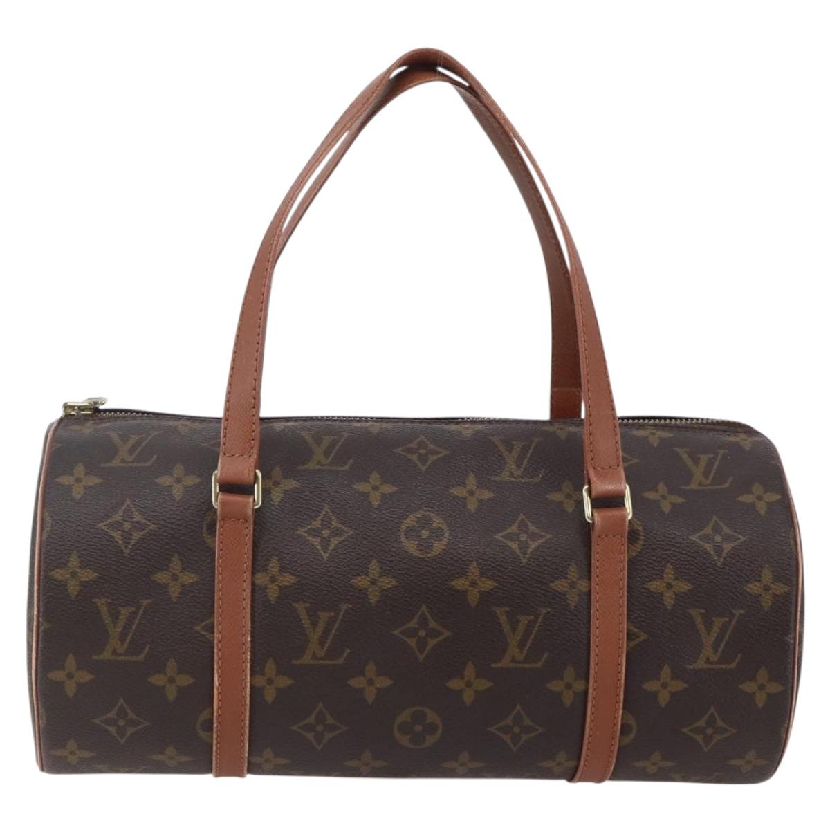 LOUIS VUITTON Monogram Papillon 30 Hand Bag M51385 LV Auth hk3132
