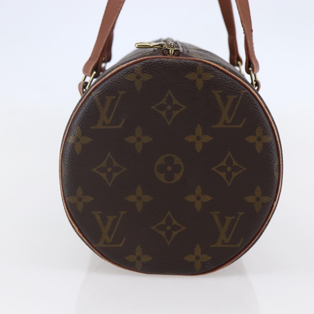 LOUIS VUITTON Monogram Papillon 30 Hand Bag M51385 LV Auth hk3132