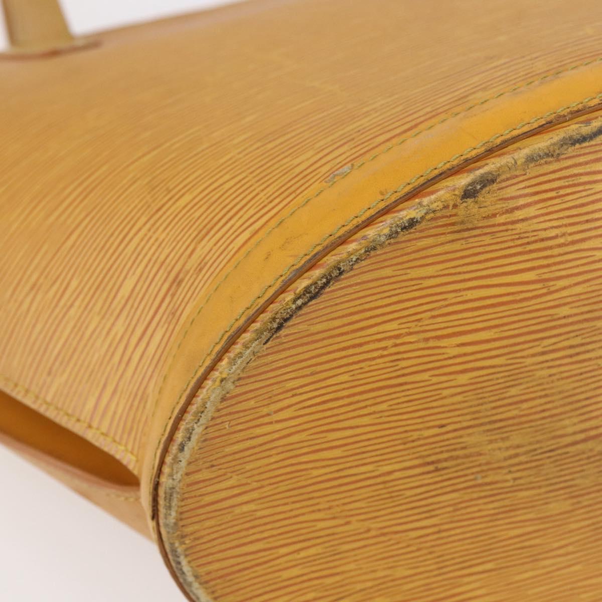 LOUIS VUITTON Epi Saint Jacques Shopping Shoulder Bag Yellow M52269 Auth hk3135