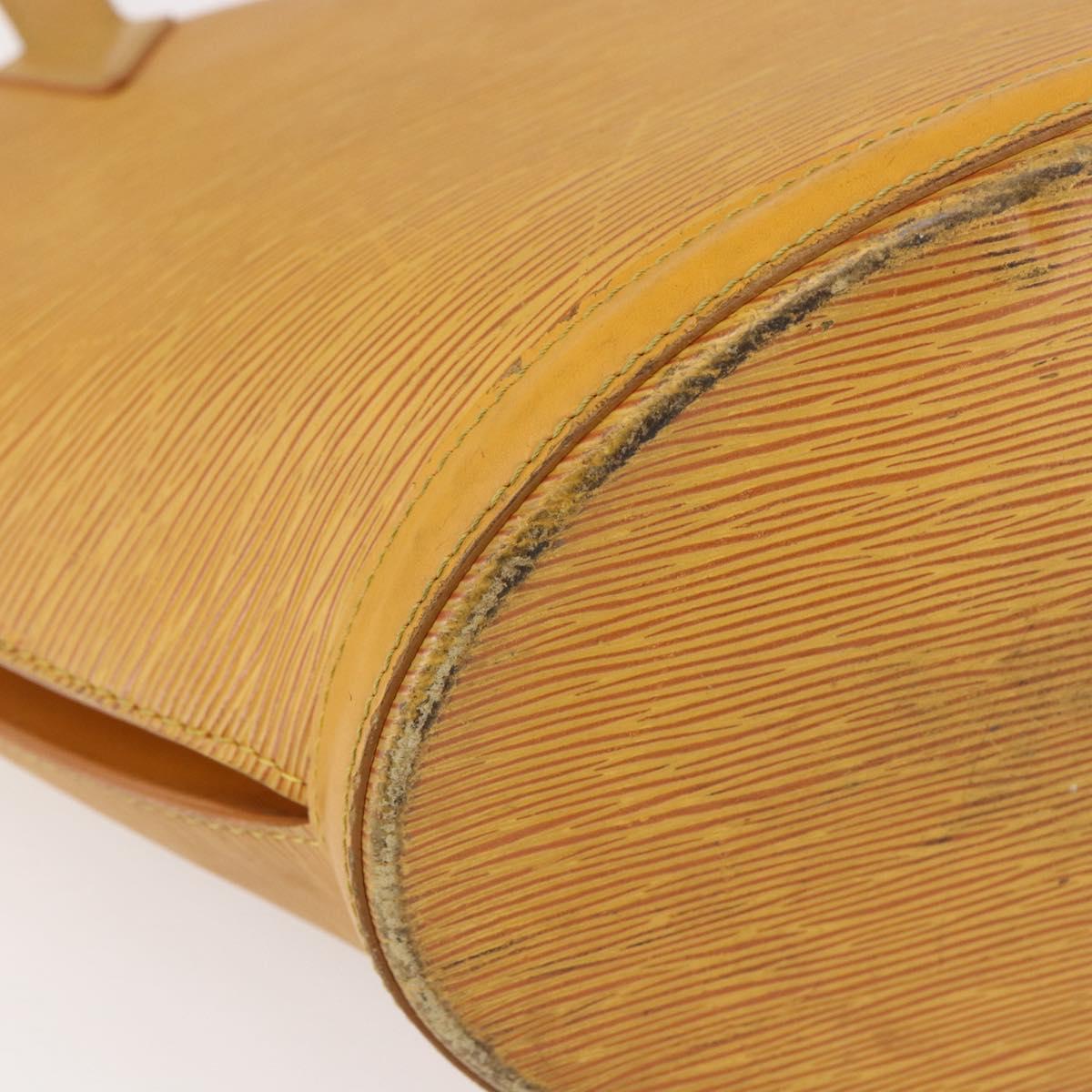 LOUIS VUITTON Epi Saint Jacques Shopping Shoulder Bag Yellow M52269 Auth hk3135