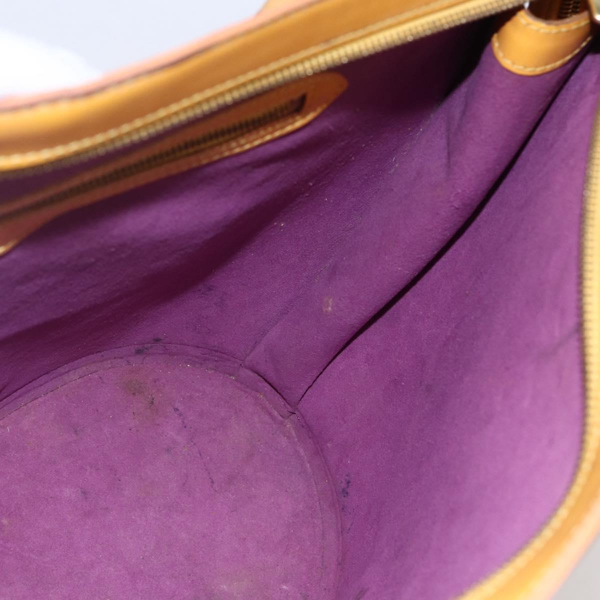 LOUIS VUITTON Epi Saint Jacques Shopping Shoulder Bag Yellow M52269 Auth hk3135