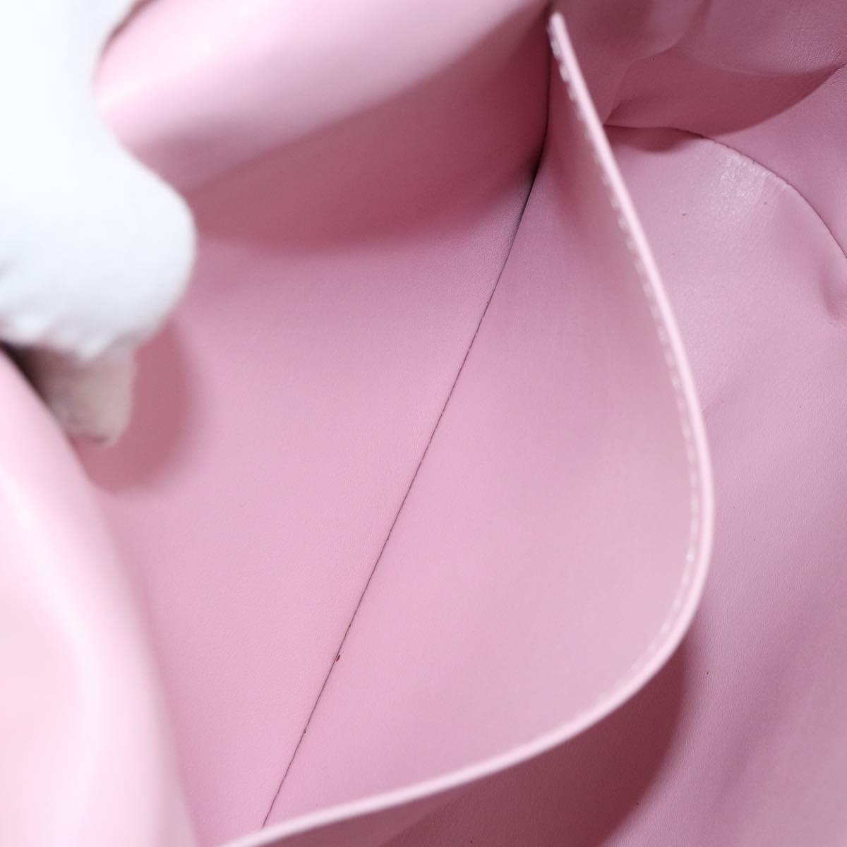 LOUIS VUITTON Monogram Vernis Thompson Street Bag Pink M91070 LV Auth hk3137A
