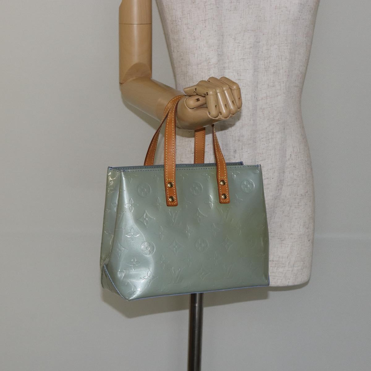 LOUIS VUITTON Monogram Vernis Reade PM Hand Bag Lavande M91220 LV Auth hk3141