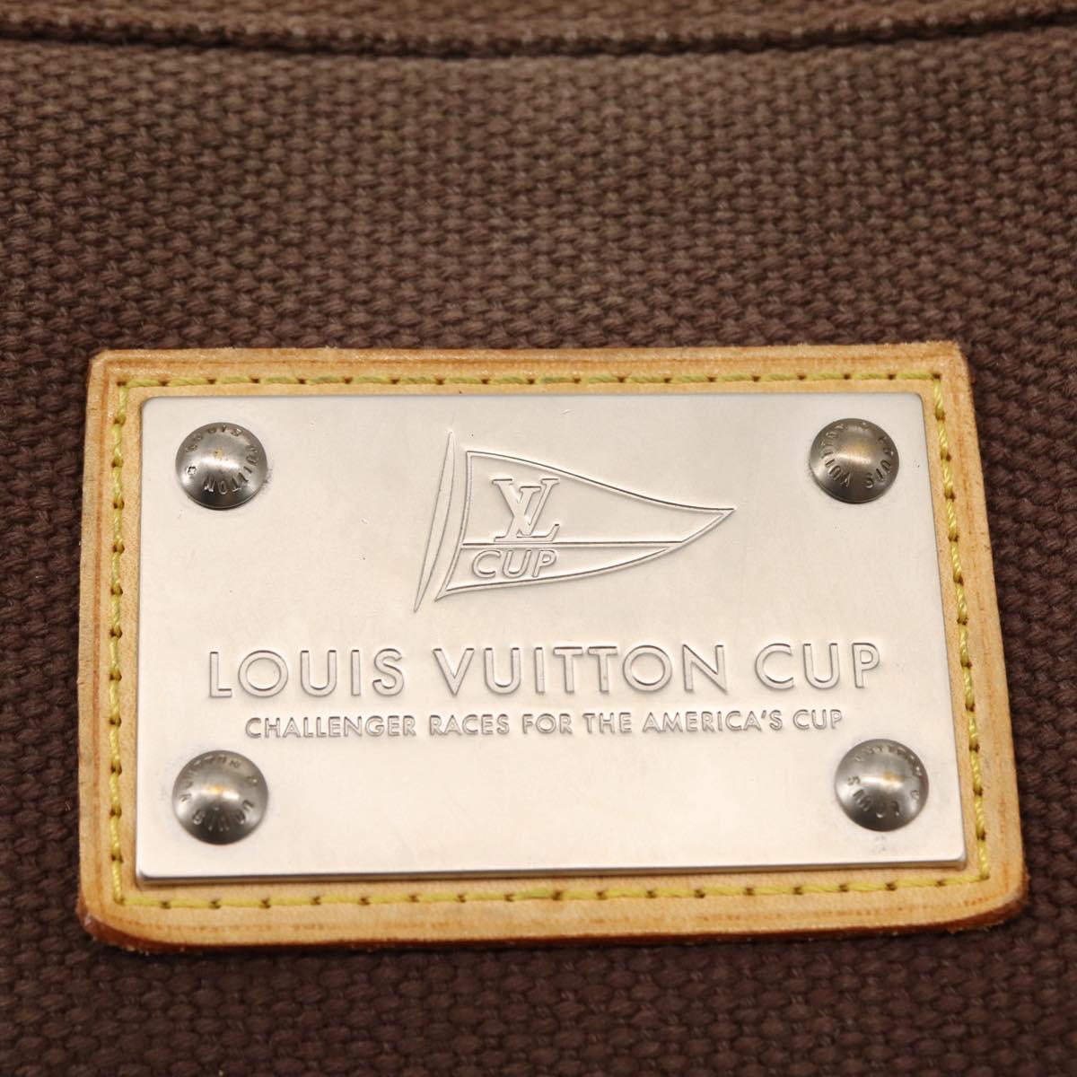 LOUIS VUITTON LV cup Cabas MM Antigua Tote Bag Brown M80663 LV Auth hk3144