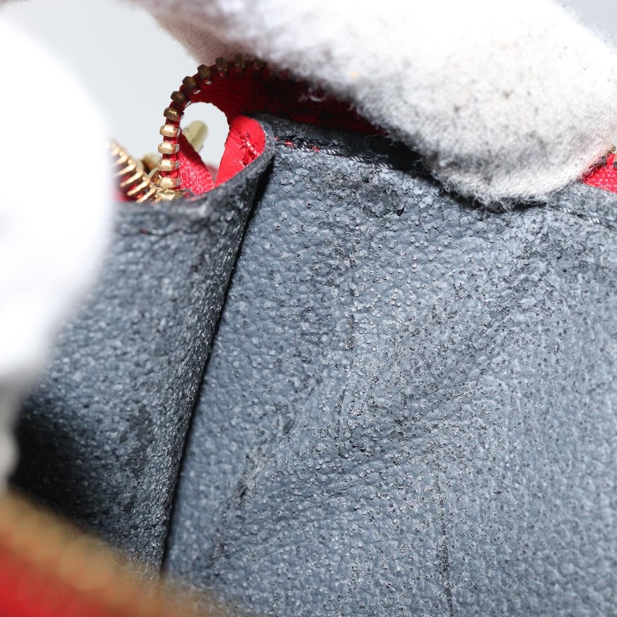 LOUIS VUITTON Epi Pochette Accessoires Pouch Red M52947 LV Auth hk3148