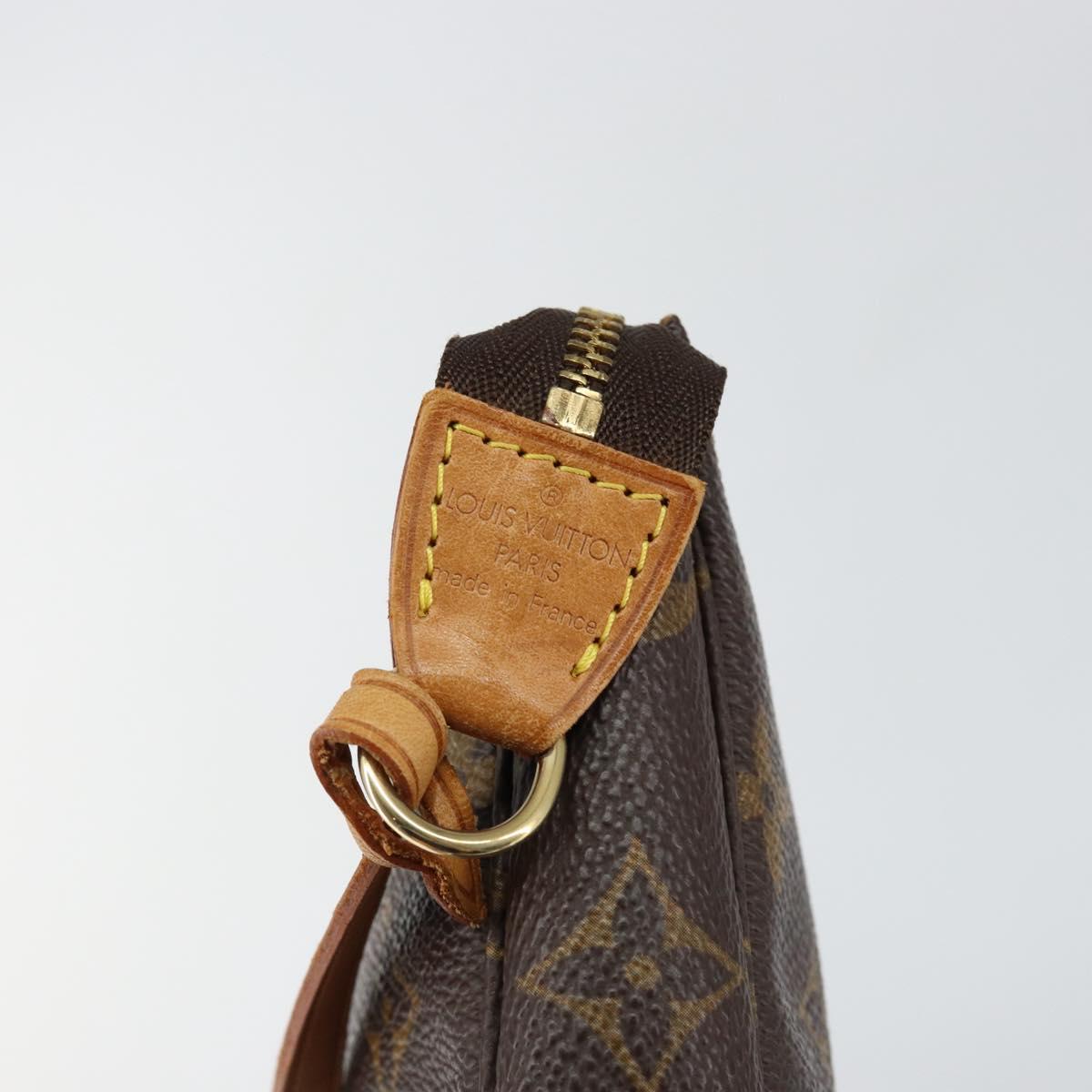 LOUIS VUITTON Monogram Pochette Accessoires Pouch M51980 LV Auth hk3149