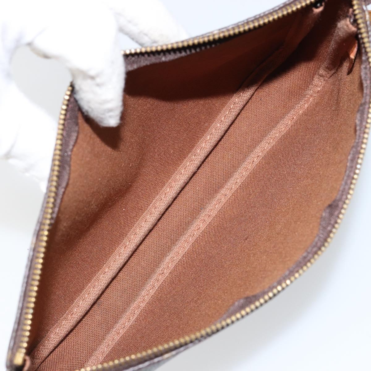 LOUIS VUITTON Monogram Pochette Accessoires Pouch M51980 LV Auth hk3149