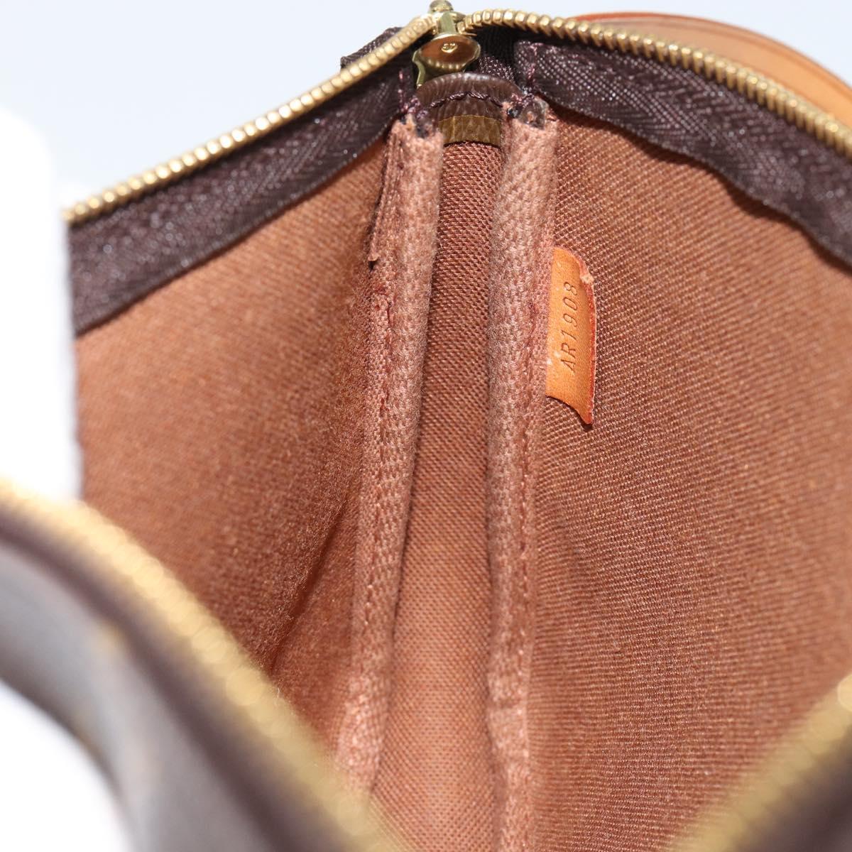 LOUIS VUITTON Monogram Pochette Accessoires Pouch M51980 LV Auth hk3149