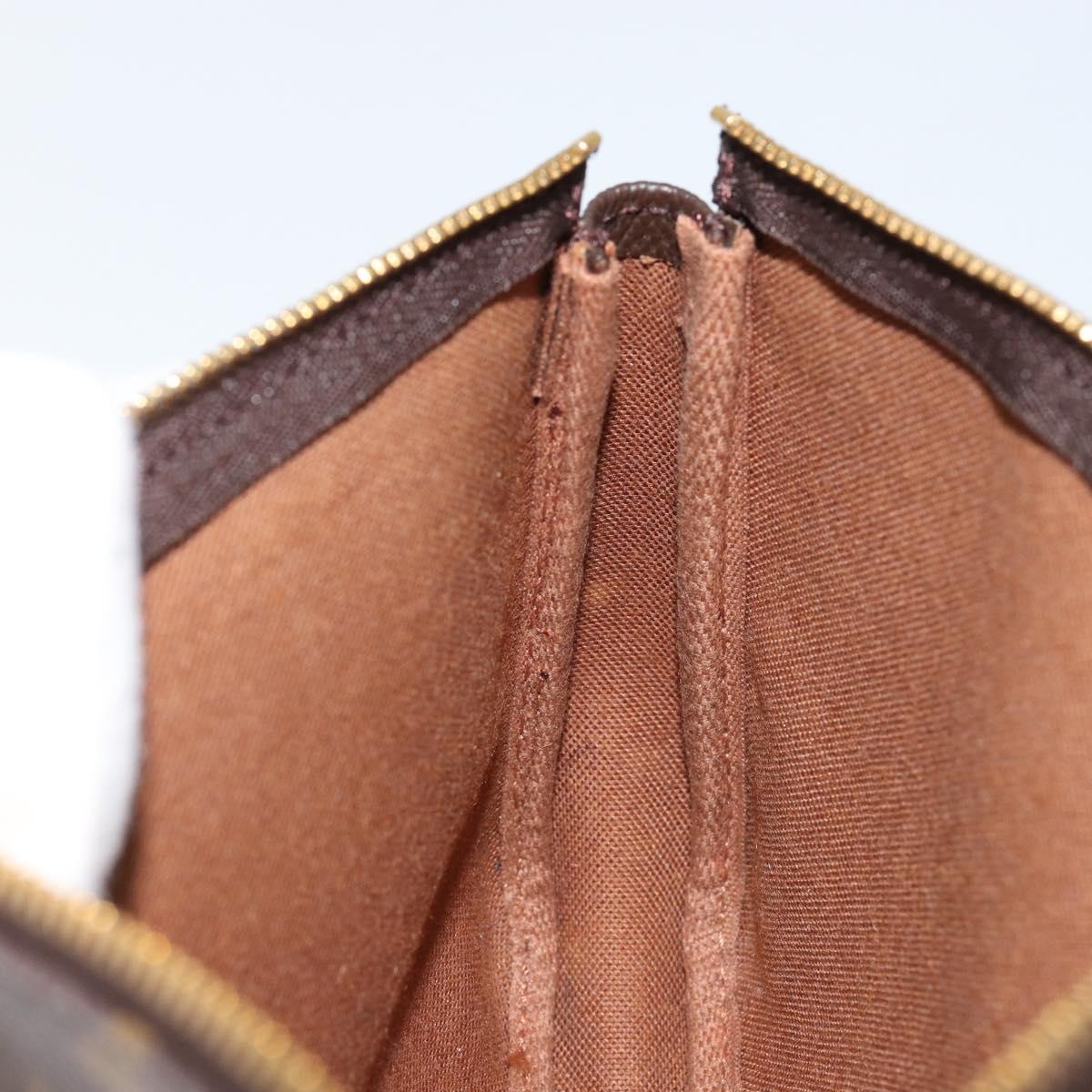 LOUIS VUITTON Monogram Pochette Accessoires Pouch M51980 LV Auth hk3149