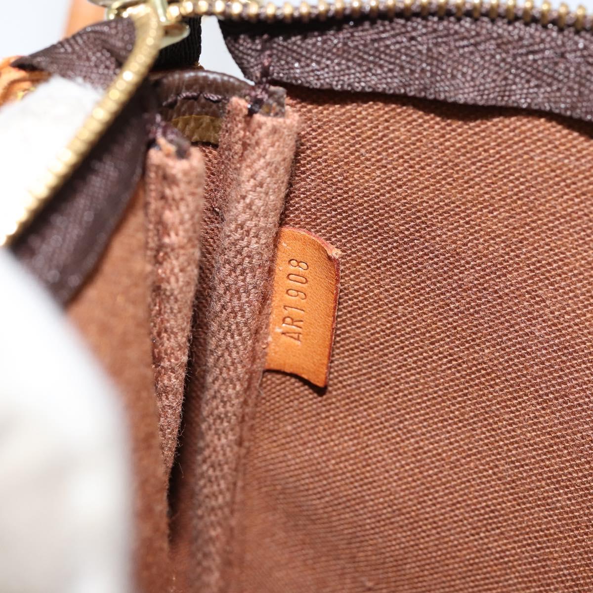 LOUIS VUITTON Monogram Pochette Accessoires Pouch M51980 LV Auth hk3149