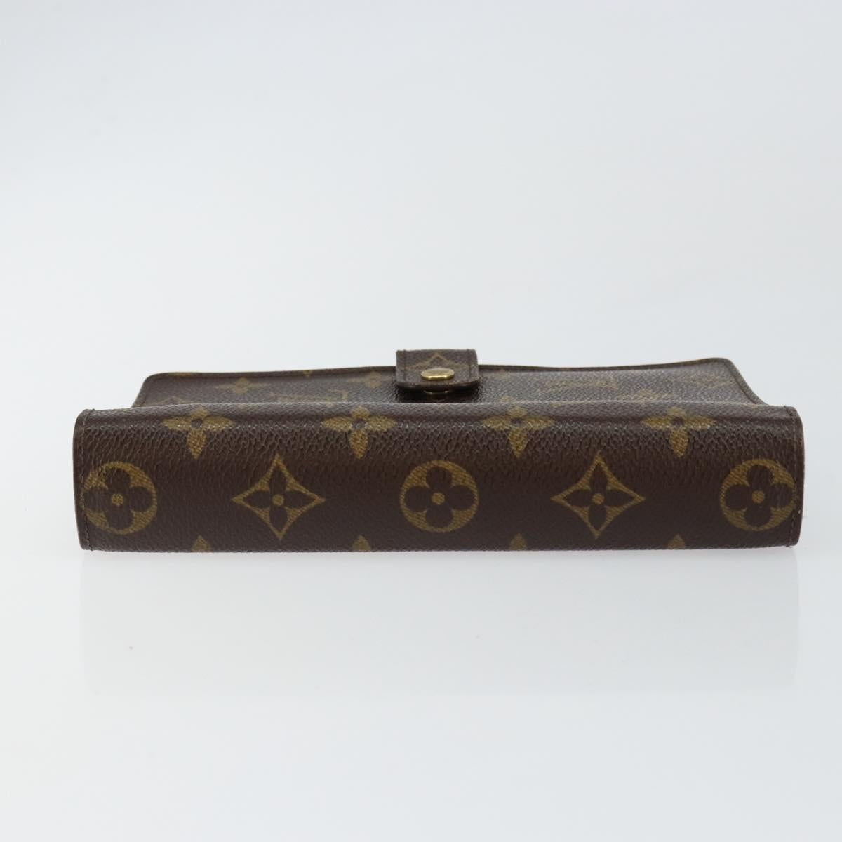 LOUIS VUITTON Monogram Agenda MM Day Planner Cover R20105 LV Auth hk3151