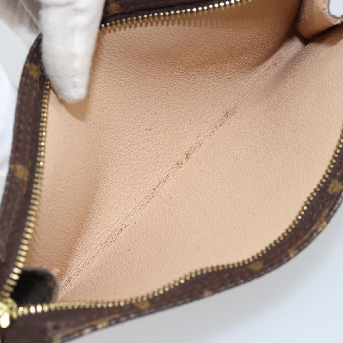 LOUIS VUITTON Monogram Bucket GM Accessory Pouch LV Auth hk3153