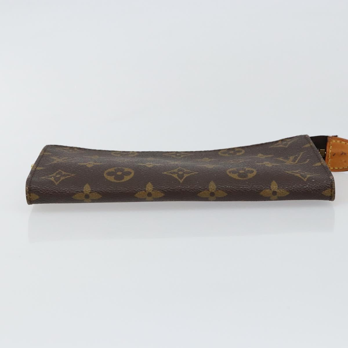 LOUIS VUITTON Monogram Bucket GM Accessory Pouch LV Auth hk3153