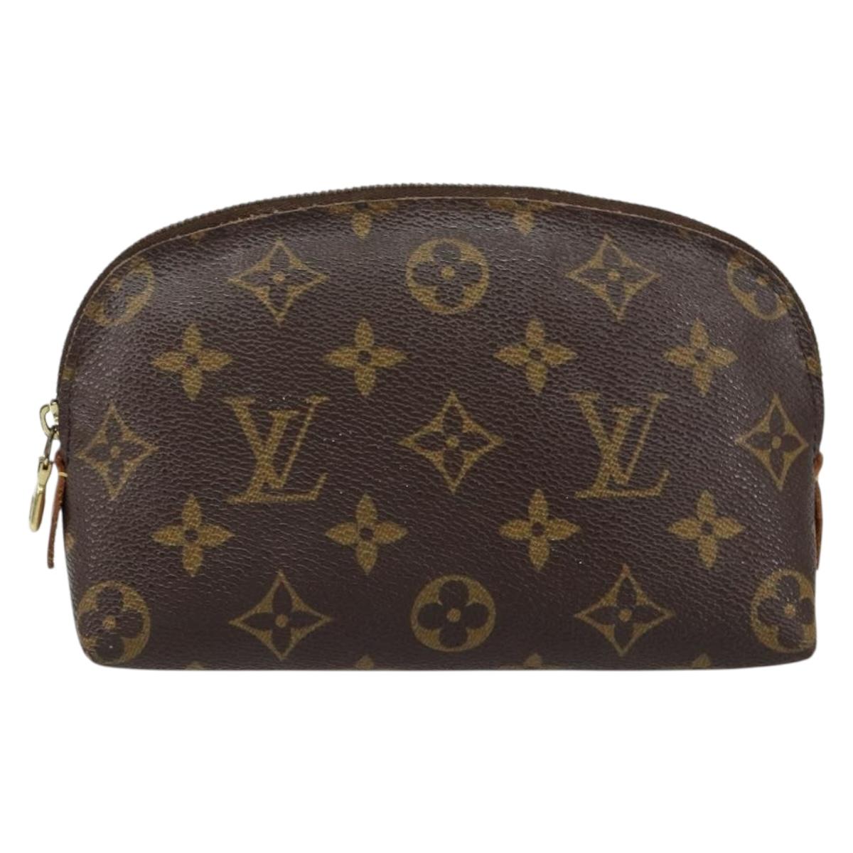 LOUIS VUITTON Monogram Pochette Cosmetic PM Pouch M43998 LV Auth hk3157