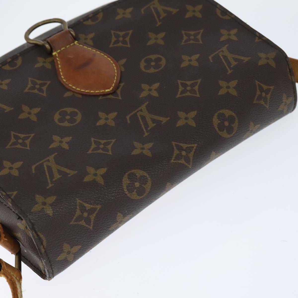 LOUIS VUITTON Monogram Saint Cloud GM Shoulder Bag M51242 LV Auth hk3169