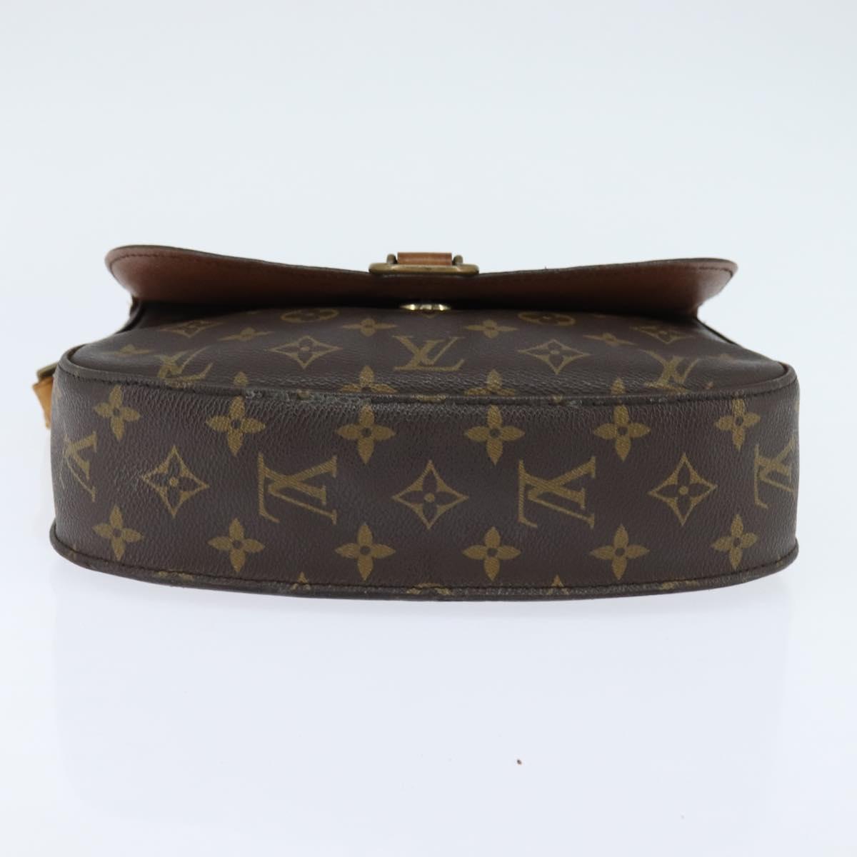 LOUIS VUITTON Monogram Saint Cloud GM Shoulder Bag M51242 LV Auth hk3169
