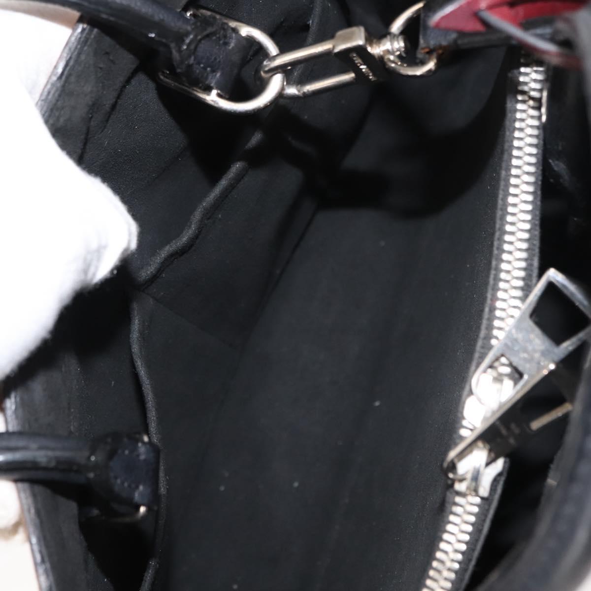 LOUIS VUITTON Epi Twisted Tote Bag Beige Black M51846 LV Auth hk3171