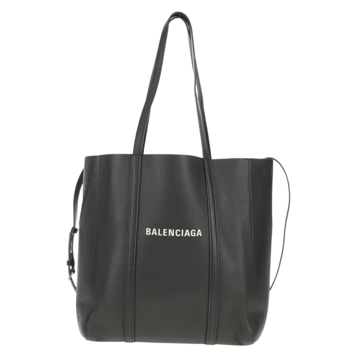 BALENCIAGA Everyday Tote XS Bag Leather 2way Gray Auth hk3191