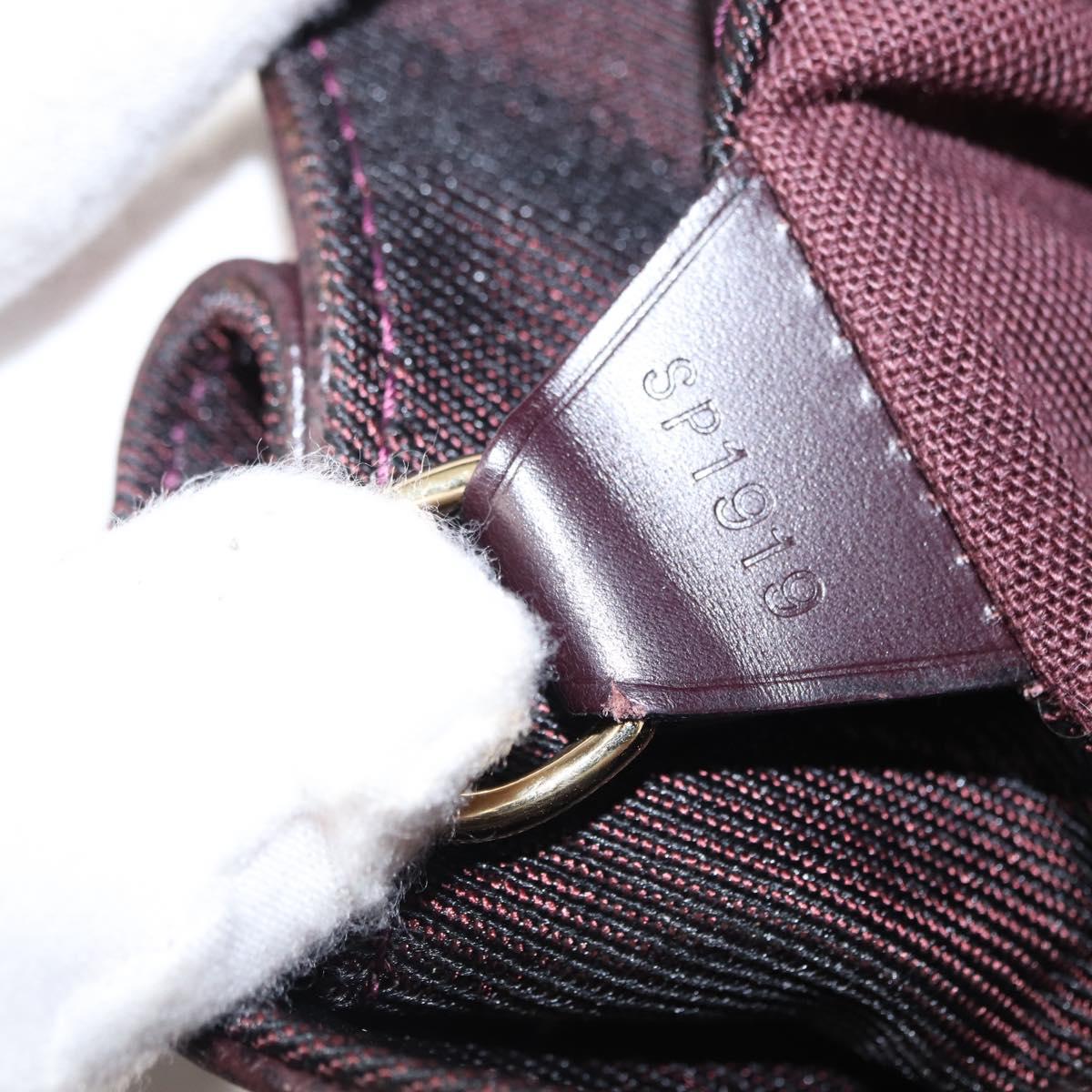 LOUIS VUITTON Taiga Cashier Backpack Acajou M30176 LV Auth hk3196